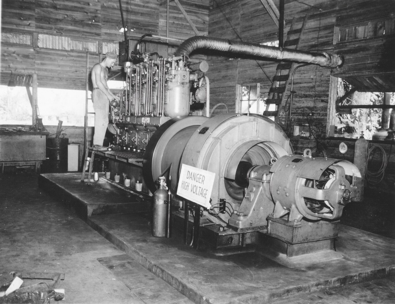 Turner Electric crew on site