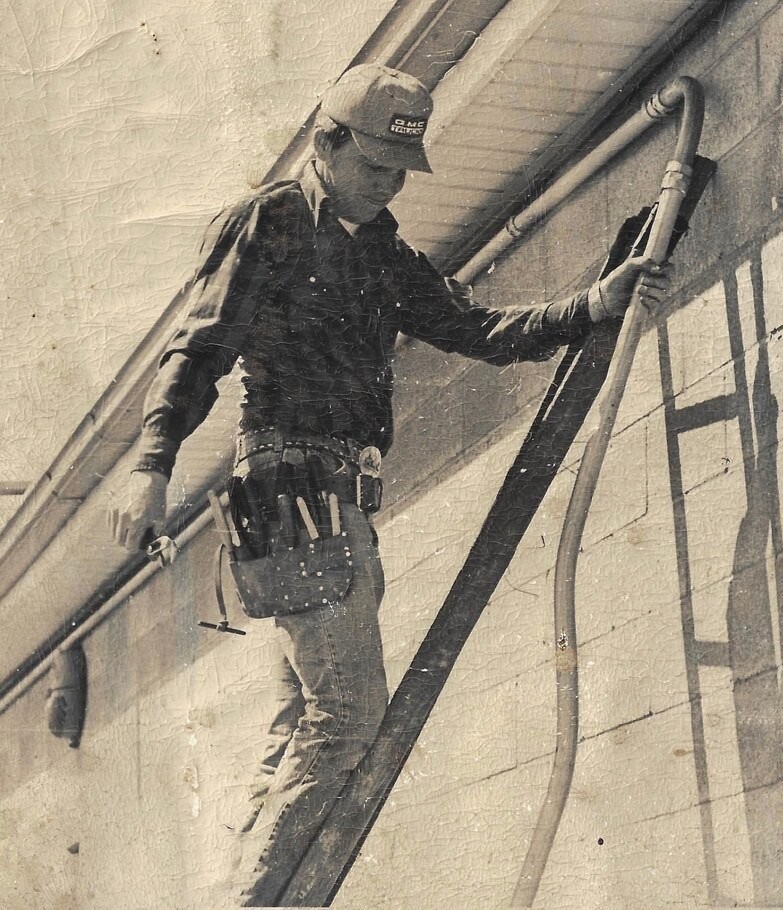 Turner Electric electrician wiring a panel